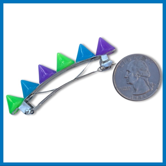 Neon Spike Hair Clip - Picture 3 of 5